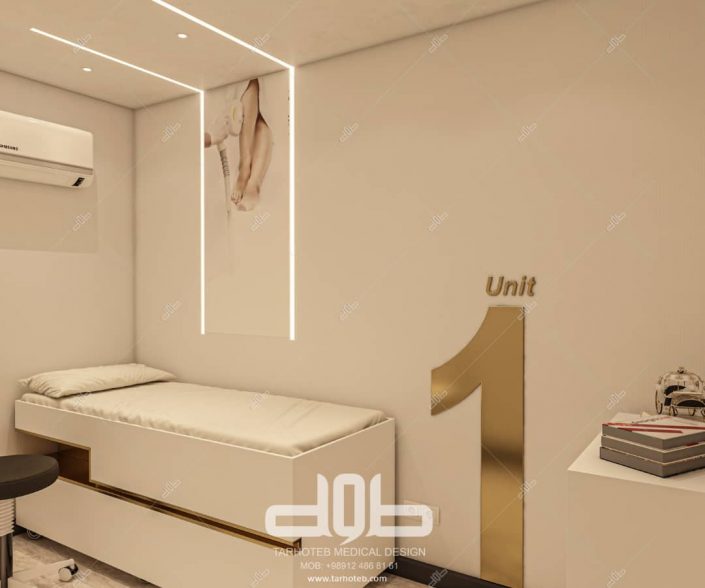 طراحی داخلی مطب دکتر محمدی
