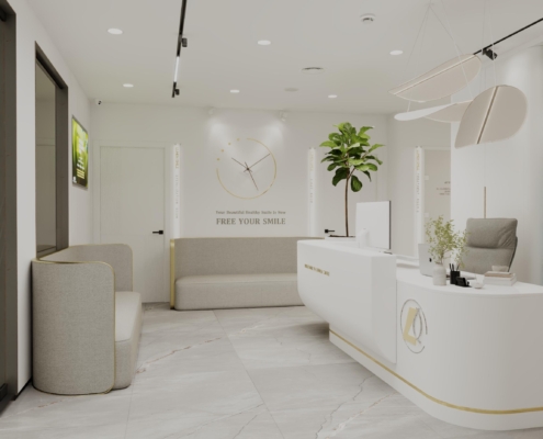 Dr. Arian's Dental Office Decoration - Dubai